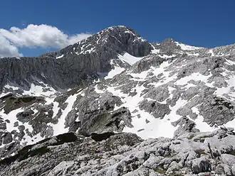 Grintovec von Südosten