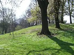 Die „Warze“ an der Stelle des ehemaligen Theaters (2010)