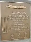 Gedenktafel für 1949 abgestürzten US-Piloten