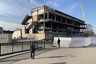 Großes Stadion, Haupttribüne, Februar 2025