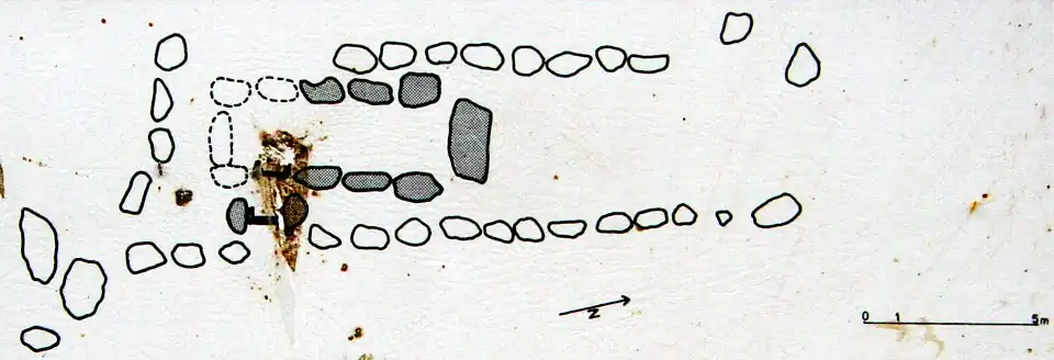 Grundriss des Grabes