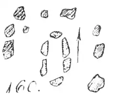 Beispiel für einen erweiterten Dolmen: Tangeln 7