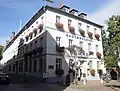 Ehemalige Volksschule, heute Domhof-Brauerei in Speyer