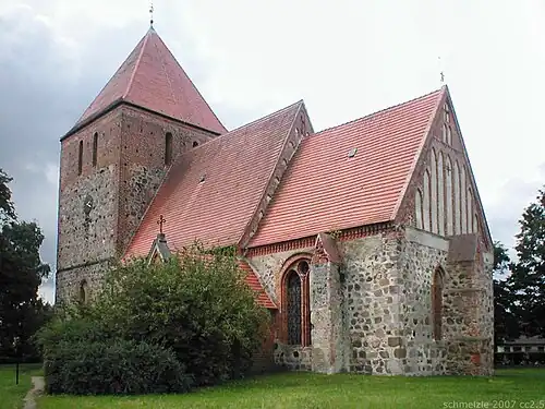Feldsteinkirche in Groß Gievitz