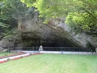 Grotte von Sainte-Colombe bei Undervelier, Kanton Jura, Schweiz.