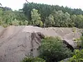 Waschhalden der ehemaligen Erzaufbereitungsanlage