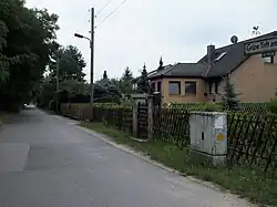 Grüne Trift am Walde