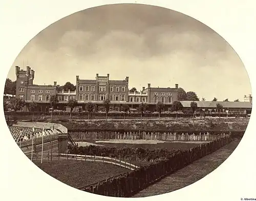 Stadtseitige Ansicht