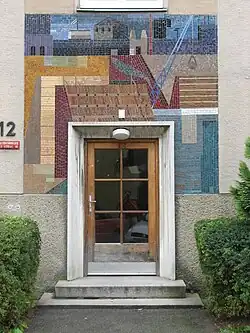 Mosaik Umbau des Südtiroler Platzes (1959)