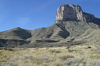 El Capitan in den Guadalupe Mountains