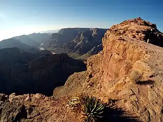 Guano Point (rechts) vor Grand Canyon West