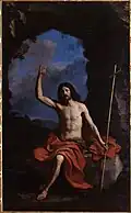 Johannes der Täufer in der Einöde, 1650, Pinacoteca, Cento