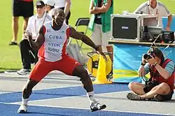 Guillermo Martínez schied mit 80,06 m aus – eine Weite, die auch zwei weitere Konkurrenten erzielten