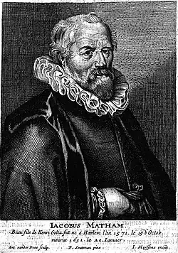 Jacob Matham und seine Mutter Margaretha Jansdochter