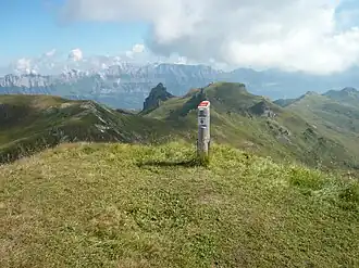 Auf dem Gipfel des Gulmen