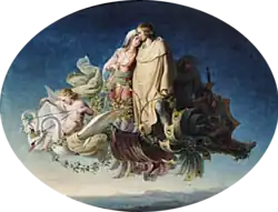 Der Triumph der Liebe (Szene aus Wielands Verserzählung Oberon)