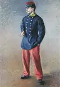 Gustave Caillebotte: Un Soldat, 1881
