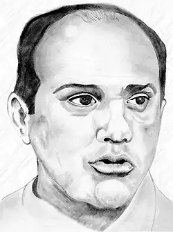 Zeichnung von Gustavo Adolfo Álvarez Martínez