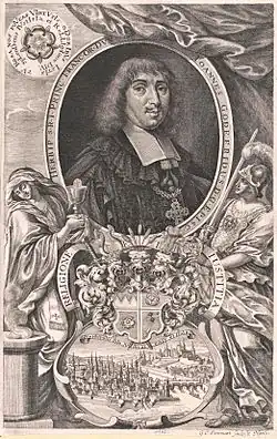 Johann Gottfried von Guttenberg, Fürstbischof von Würzburg (1684–1698)