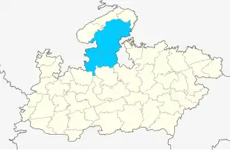 Lagekarte der Division