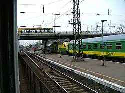 Ausgangsbahnhof Győr