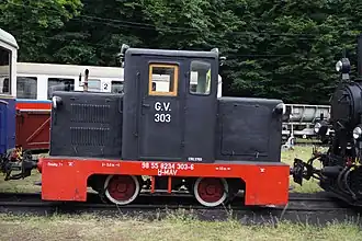 C-50 bei der Kindereisenbahn Budapest (Spurweite 760 mm)