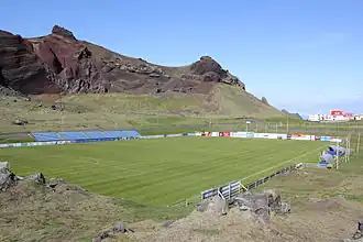 Das Hásteinsvöllur (2011, vor der Erweiterung)