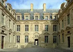 Hof des Hôtel de Sully
