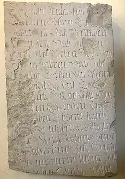 Ma. Elis. Hügelin † 1728