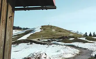 Hündlekopf von der Sennalpe Oberhündle aus aufgenommen