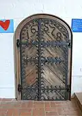 Sakristei-Tür von 1678