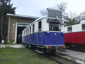ABamot-2 auf der Kindereisenbahn Budapest (2014)