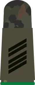Aufschiebeschlaufe Feldanzug Heeresuniformträger Jägertruppe