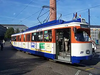 Wagen 25 im Jahr 2007 am Luisenplatz
