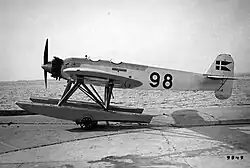 Eine dänische Heinkel HE 8 (H.M.II)