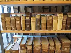 In der Bibliothek des Geistlichen Ministeriums Greifswald