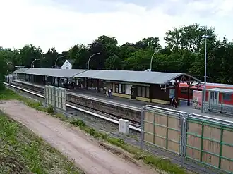 Der Bahnhof Klein Flottbek