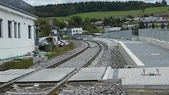 Haltepunkt Calw-Heuma­den, Bauzustand 10/2024