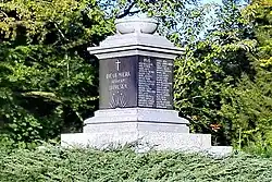 Lettische Kriegsgräberstätte in Block 23.