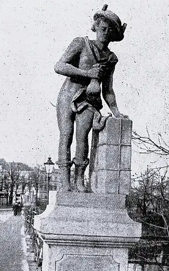 Merkur auf der Puppenbrücke zu Lübeck