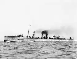 Die HMS Conflict von J.S. White