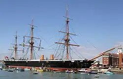 HMS Warrior als Museumsschiff