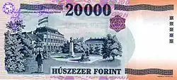 20000 Forint Rückseite