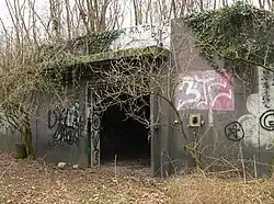Bunker der früheren HAWK-Stellung