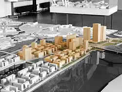 Modell gemäß dem überarbeiteten Masterplan