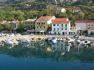 Hafen von Baška