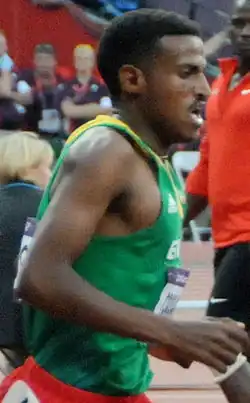 Bronzemedaillengewinner Hagos Gebrhiwet