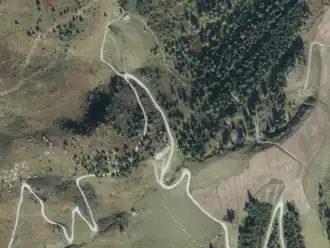 Haitzingalm aus der Vogelperspektive