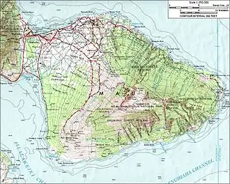 Topographische Karte