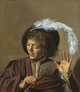 Knabe mit Flöte (Frans Hals)